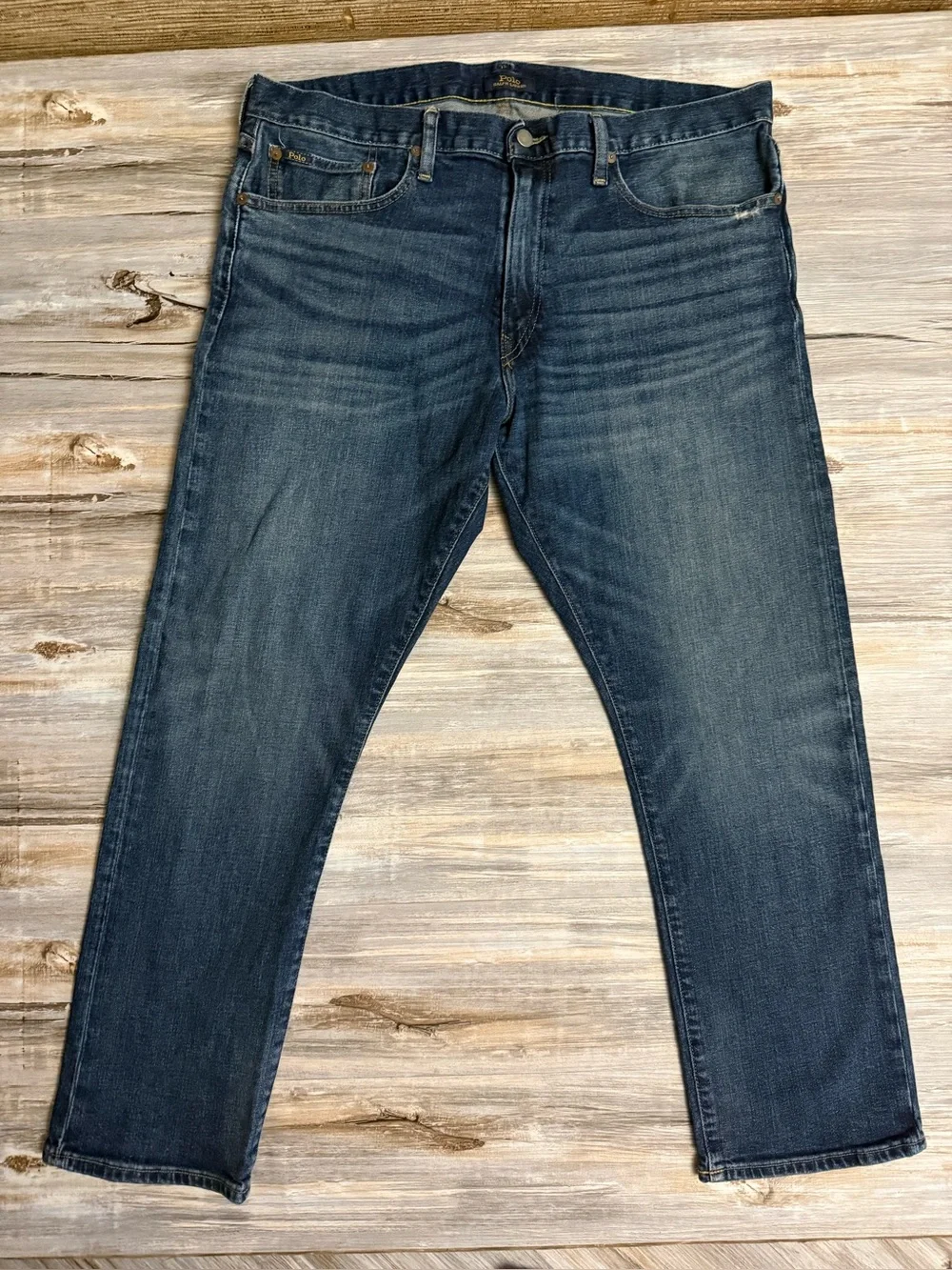 Polo Ralph Lauren Men’s 36x30 Hampton Relaxed Straight Dark Blue